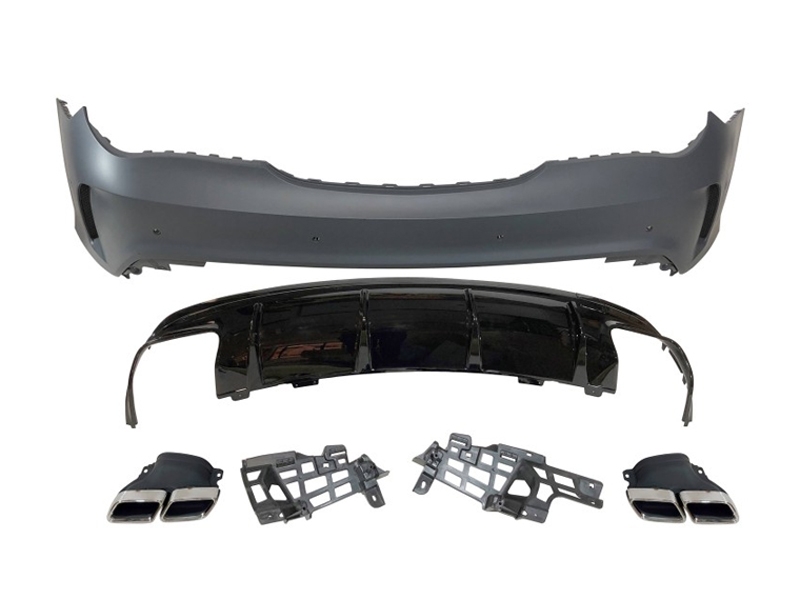 PARAGOLPES TRASERO PARA MERCEDES CLASE CLA C117 / X117 / W117 2013-2019 LOOK AMG A45