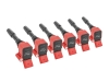 KIT DE 6 BOBINAS DE ENCENDIDO RACING LINE AUDI S4 / RS4 B9 / S5 / RS5 F5 - 2.9 / 3.0 TFSI - ROJO