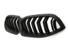 PARRILLA DELANTERA DOBLE LAMA BMW SERIE 8 G14 G15 G16 2022- LCI - NEGRO MATE