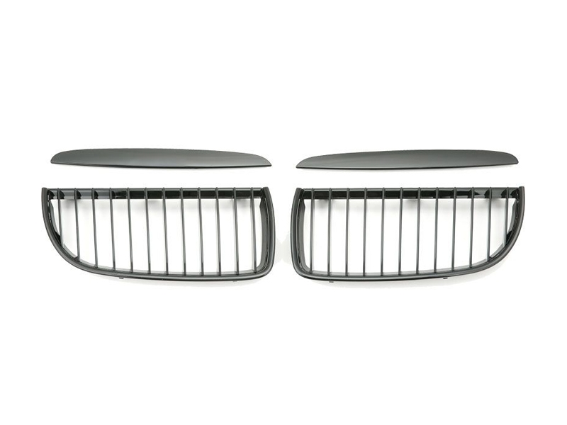 PARRILLA DELANTERA PARA BMW SERIE 3 E90/E91 2005-2008 - NEGRO BRILLO