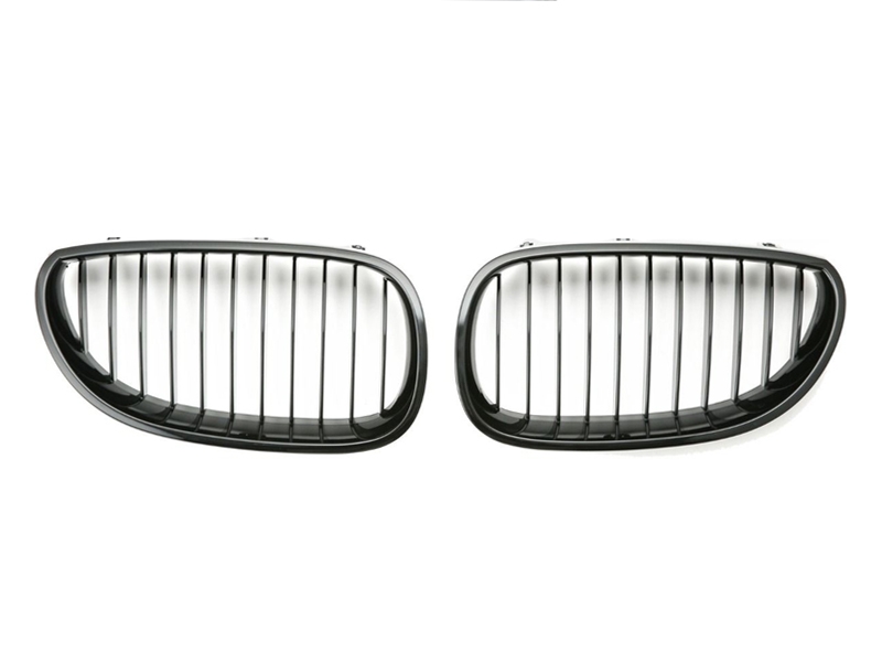 PARRILLA DELANTERA PARA BMW SERIE 5 E60 / E61 2003-2010 - NEGRO BRILLO
