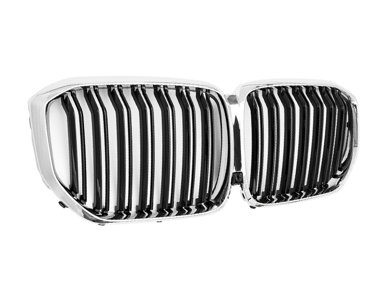 GRELHA DIANTEIRA PARA BMW X5 G05 2018-2023 - PRETO CROMO