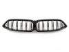 PARRILLA DELANTERA DOBLE LAMA BMW SERIE 8 G14 G15 G16 2022- LCI - NEGRO BRILLO