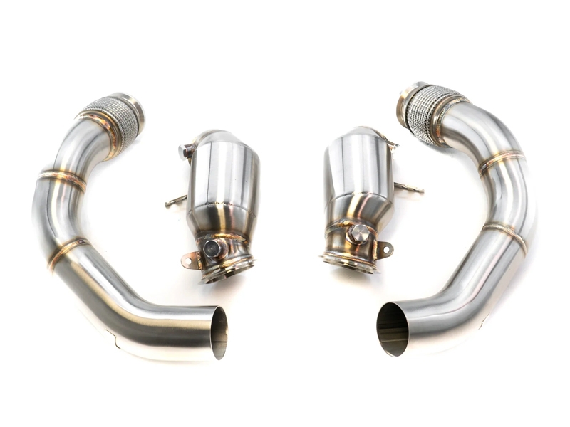 DOWNPIPES CATALISADAS CTS TURBO PARA BMW F90 M5 / G15-G16 M8