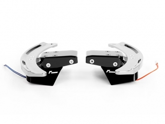 PATILHAS DE VOLANTE RACINGLINE PARA GOLF 8 GTI / GOLF 8 R / POLO AW.2 GTI - PRETO