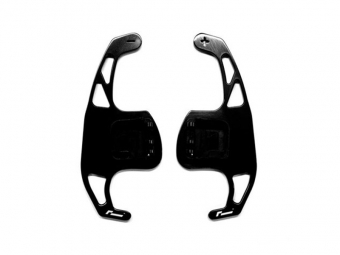 PATILHAS DE VOLANTE RACINGLINE PARA AUDI A3 8V / AUDI S3 8V / LEÓN 3 CUPRA - NEGRO