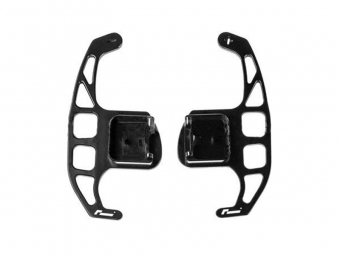 LEVAS DE VOLANTE RACINGLINE PARA AUDI A3 8V / AUDI S3 8V / LEÓN 3 CUPRA - NEGRO