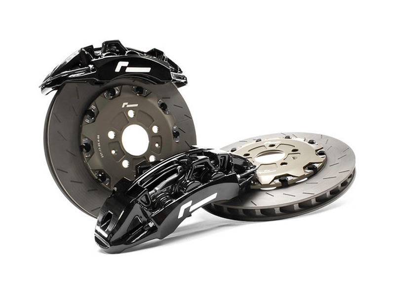 KIT DE FRENOS GRANDES RACINGLINE 355MM PARA GOLF 7 / LEON 3 / S3 8V / TT MK3 NEGROS