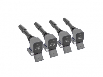 KIT DE 4 BOBINAS DE ENCENDIDO RACING LINE AUDI S3 8V / LEON 5F CUPRA / VW GOLF 7 GTI / R - 1.8 / 2.0 TFSI - GRIS