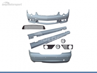 KIT DE CARROCERIA PARA MERCEDES CLK C209 LOOK 63 AMG