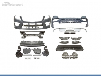 KIT DE CARROÇARIA PARA MERCEDES ML W166 LOOK E63 AMG