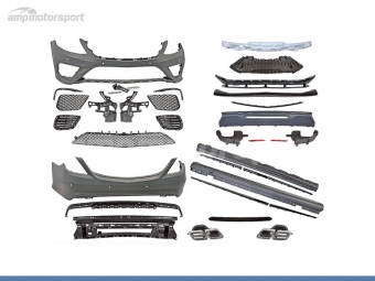 KIT DE CARROCERIA PARA MERCEDES CLASE S W222 LOOK S65 AMG