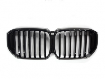 GRELHA DIANTEIRA LED PARA BMW X5 G05 2023- LCI – PRETO BRILHO