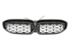 PARRILLA DELANTERA DIAMANTE CON LED PARA BMW SERIE 3 G20 / G21 - NEGRO BRILLO