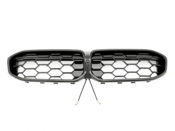 GRELHA FRONTAL LED PARA BMW SÉRIE 3 G20 / G21 2022-- LCI – NEGRO BRILHO