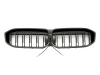 GRELHA DIANTEIRA DUPLA LAMA LED PARA BMW SÉRIE 3 G20 / G21 2022-- PRETO BRILHO