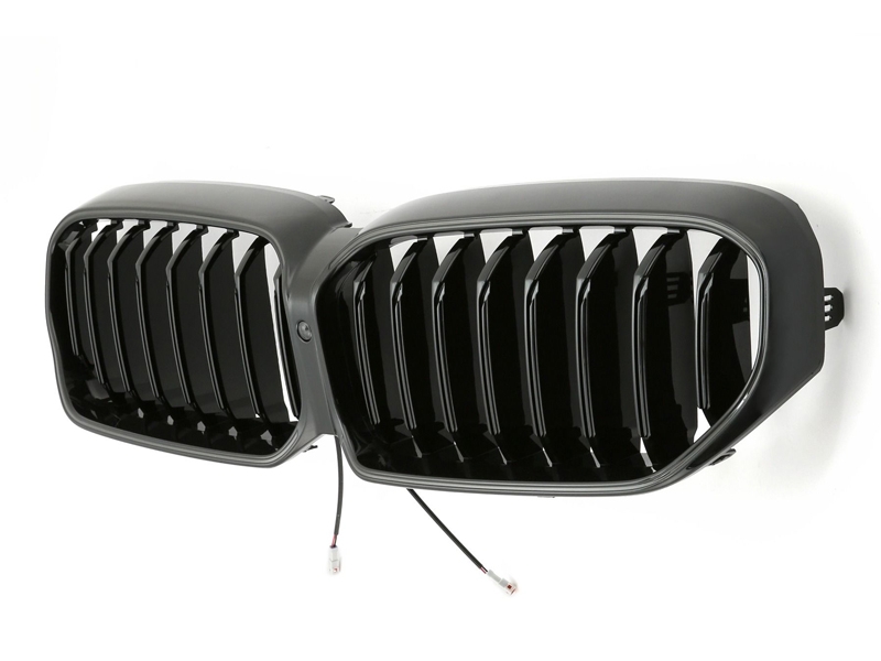 GRELHA DIANTEIRA LED PARA BMW SÉRIE 5 G30 / G31 LCI 2020-2023 – PRETO BRILHO