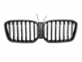 GRELHA DIANTEIRA LED PARA BMW X3 G01 / X4 G02 LCI 2021-- PRETO BRILHO