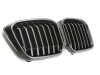 PARRILLA DELANTERA LED PARA BMW X3 G01 / X4 G02 LCI 2021-- NEGRO BRILLO