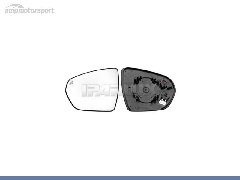 VIDRO DE ESPELHO ESQUERDO PARA CITROËN C5 AIRCROSS / PEUGEOT 3008 / 5008