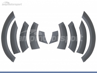 CONJUNTO DE ABAS PARA AUDI Q7 2006-2010