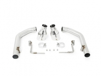 SILENCIADOR TRASEIRO AXLE-BACK MISHIMOTO RACE PARA MUSTANG S550 V8 5.0 GT