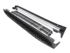 ESTRIBOS LATERAIS PARA MERCEDES ML W164 2005-2011 - PRETO