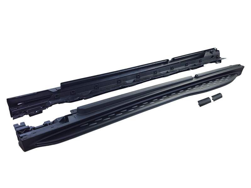 ESTRIBOS LATERAIS PARA MERCEDES GLC SUV X254 / COUPÉ C254 2022-- PRETO