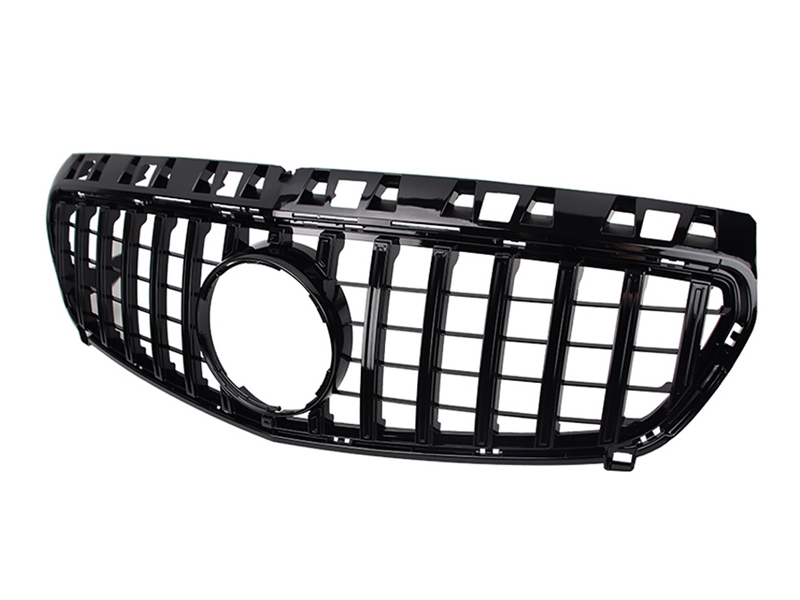 PARRILLA DELANTERA PANAMERICANA GTR PARA MERCEDES CLASE A W176 2012-2015 - NEGRO