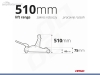 GATO HIDRÁULICO DE PERFIL BAJO 3T CE 75/510MM AMiO-04215