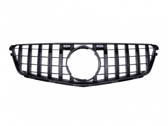 PARRILLA DELANTERA PANAMERICANA GTR PARA MERCEDES CLASE C W204 2007-2014 - NEGRO