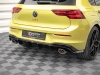 DIFUSOR TRASERO VW GOLF MK8 GTI CLUBSPORT 2020-- NEGRO BRILLO