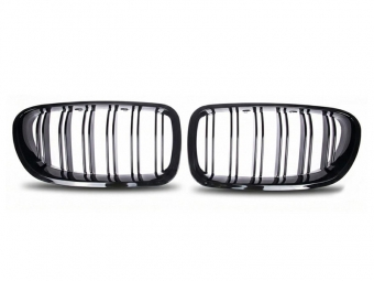 PARRILLA DELANTERA DE DOBLE LAMA PARA BMW SERIE 5 F10/F11 2010-2017