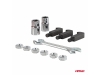CONJUNTO EXTRATOR DE ROLAMENTOS DE 3 BRAÇOS COM GANCHOS 44 ELEMENTOS AMiO-04760