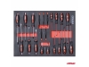 CARRO DE HERRAMIENTAS CON JUEGO DE 258 PIEZAS, 840 × 460 × 870 MM, AMiO-04892
