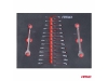 CARRO DE HERRAMIENTAS CON JUEGO DE 258 PIEZAS, 840 × 460 × 870 MM, AMiO-04892