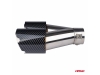 COLA DE ESCAPE ACERO INOXIDABLE CARBONO IZQUIERDA AMiO-04069