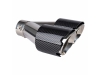 COLA DE ESCAPE ACERO INOXIDABLE CARBONO DERECHA AMiO-04070