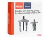 EXTRATOR DE DOIS BRAÇOS PARA ROLAMENTOS E POLIAS, DENTADO E EMBRAIAGEM 0-102 MM AMiO-04753