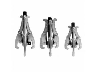 JUEGO DE EXTRACTORES DE TRES BRAZOS PARA COJINETES, POLEAS, VOLANTES Y RUEDAS DENTADAS AMiO-04755