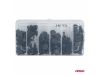 CONJUNTO DE GRAMPOS PARA CARROÇARIA 146 UNIDADES AMiO-04735