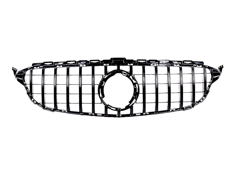 PARRILLA DELANTERA PANAMERICANA GTR PARA MERCEDES CLASE C W205 2018-2021 - NEGRO