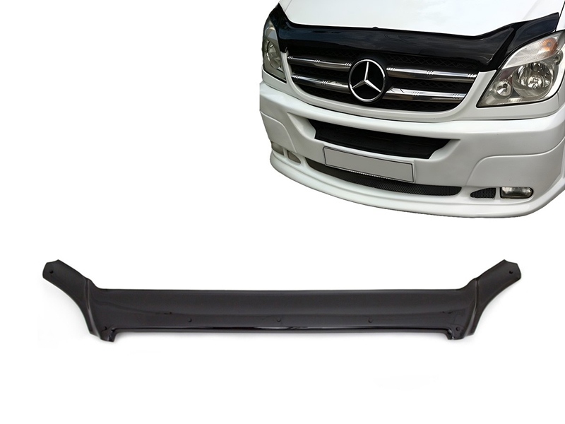 PROTECTOR DE CAPÓ PARA MERCEDES SPRINTER W906 2006-2013 - NEGRO BRILLO
