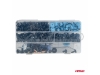 JUEGO DE CLIPS PARA CARROCERÍA 148 PIEZAS CON HERRAMIENTAS AMiO-04741