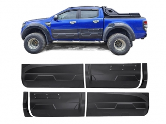 PAINEIS DE PORTA DE PROTEÇAO PARA FORD RANGER T6 / T7 / T8 2012-2023