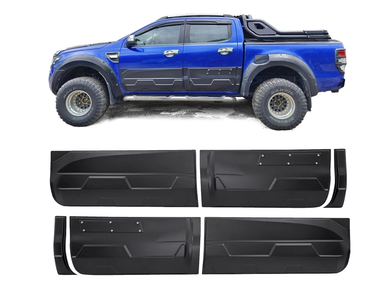 PAINEIS DE PORTA DE PROTEÇAO PARA FORD RANGER T6 / T7 / T8 2012-2023