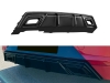 DIFUSOR TRASERO PARA SEAT IBIZA / IBIZA FR 2017-2021 -  PRETO BRILLO