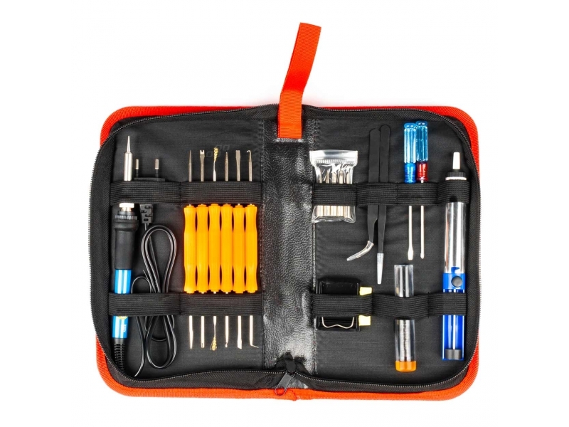 KIT DE SOLDADURA CAUTÍN ELÉCTRICO 20 ELEMENTOS