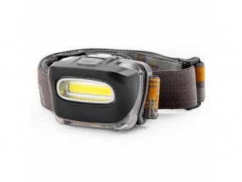 LINTERNA DE CABEZA LED COB (FRENTE) 3XAAA 150FLUX IPX3