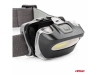 LINTERNA DE CABEZA LED COB (FRENTE) 3XAAA 150FLUX IPX3